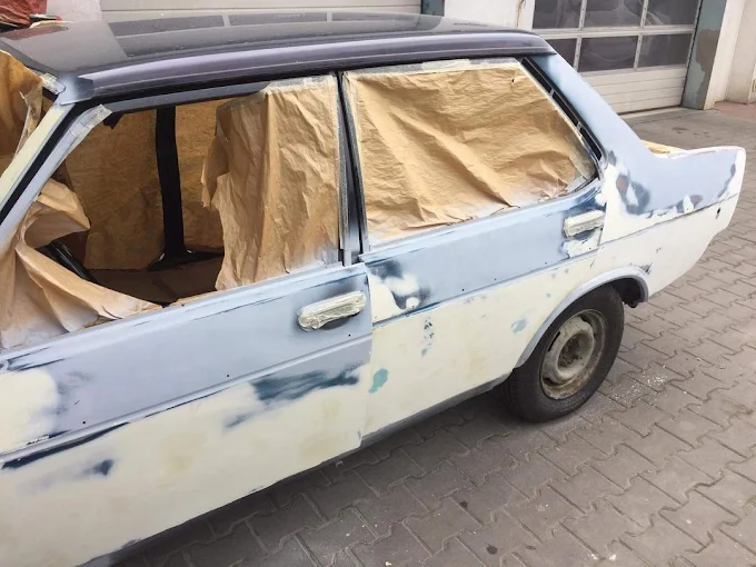 Naprawa blacharska samochodu w warsztacie AUTO PAINT w Poznaniu