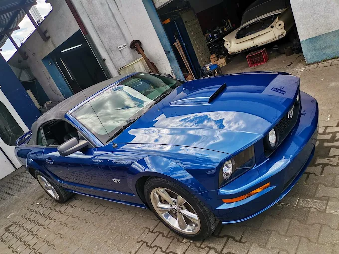 Samochód po naprawie lakierniczej w warsztacie AUTO PAINT w Poznaniu